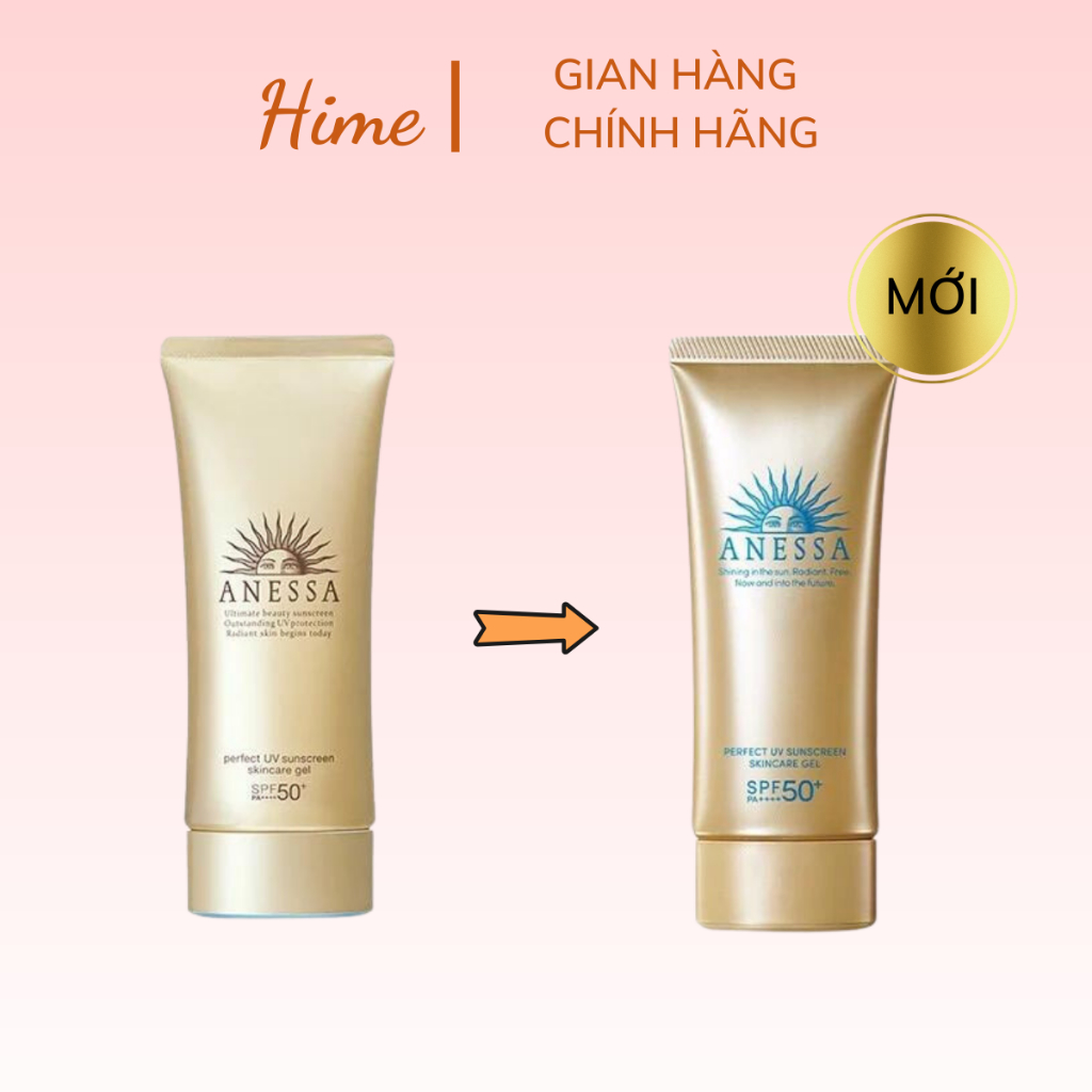Kem chống nắng Anessa Perfect UV Sunscreen Skincare SPF50+ PA++++ dạng Gel 90g
