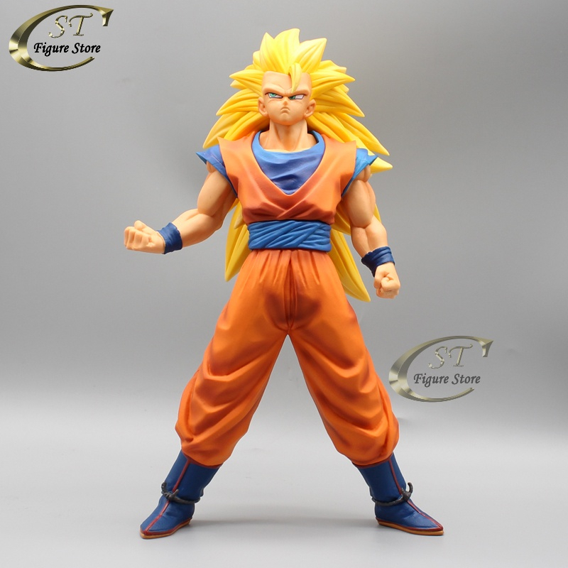 Mô Hình Son Goku Super Saiyan 3 siêu phẩm 28cm, Figure Goku SSJ3 - Mô Hình Dragon Ball