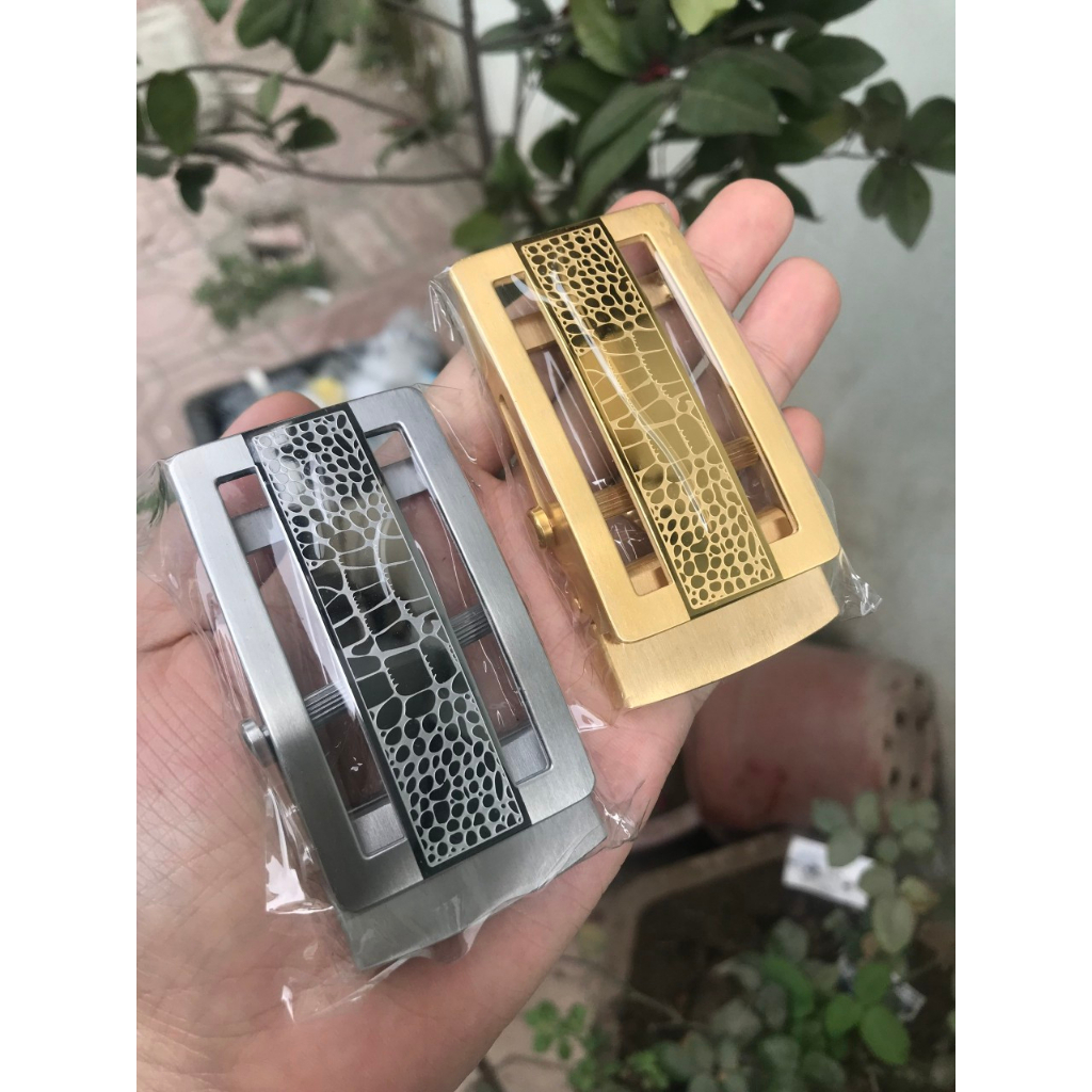 CLIN002 MẶT THẮT LƯNG CON LĂN TỰ ĐỘNG THÉP KHÔNG GỈ DÂY KHÔNG LỖ KHÔNG RĂNG