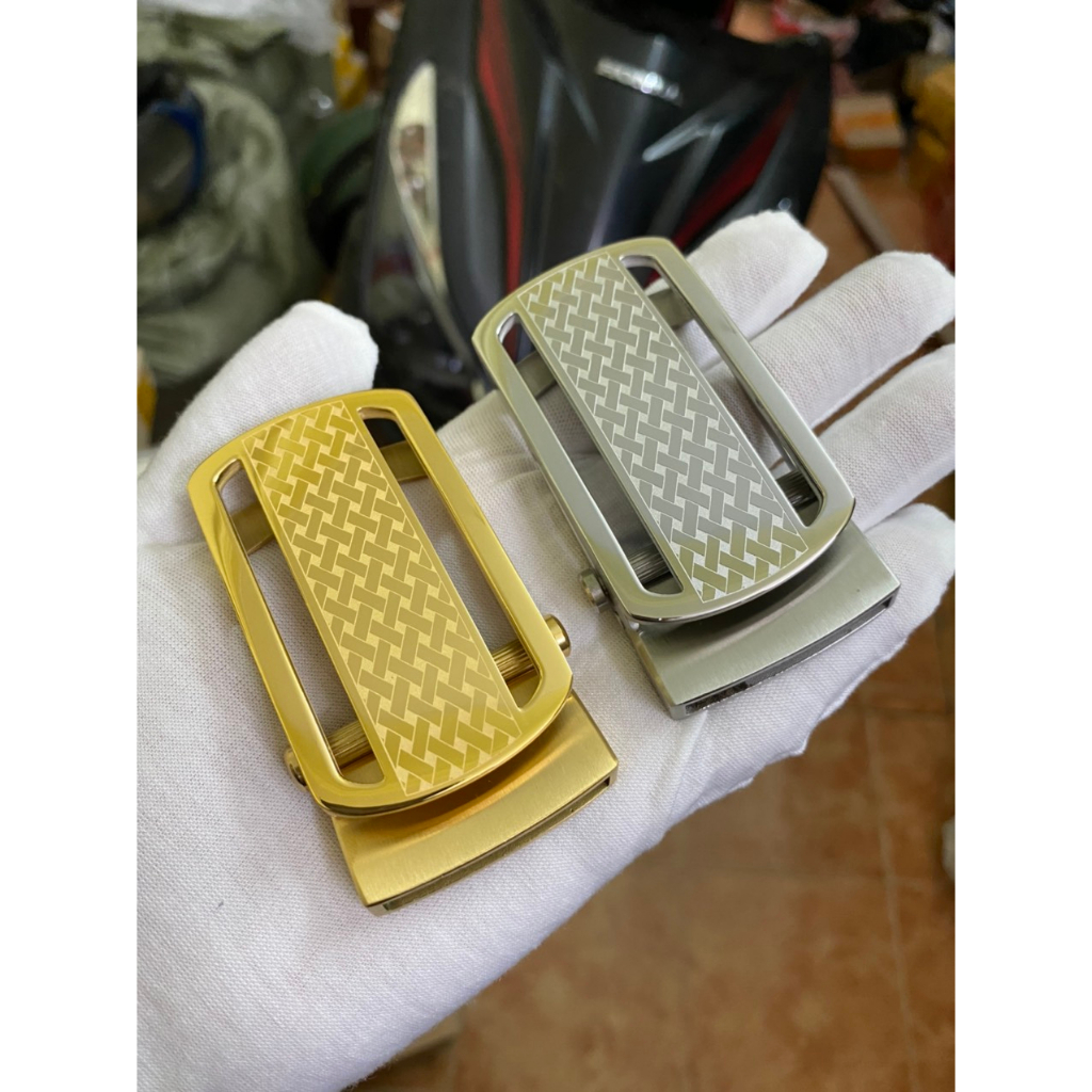 CLIN05 MẶT THẮT LƯNG CON LĂN TỰ ĐỘNG THÉP KHÔNG GỈ DÂY KHÔNG LỖ KHÔNG RĂNG