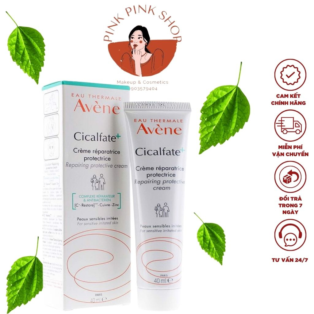 Kem Dưỡng Ẩm Và Phục Hồi Da AVENE CICALFATE Repair Cream Tuýp 40ml -100ml