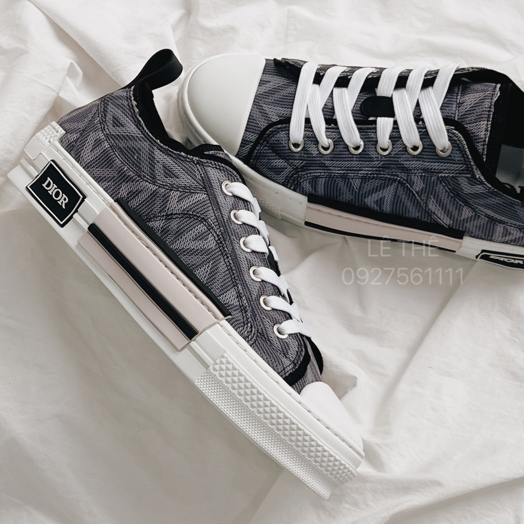 Giày D.ior 21SS B23 Oblique Menswear Lai Au