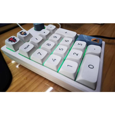 Numpad cơ K3 Shark - App Keymap - Bàn phím số cơ - 3 mode - Hotswap - núm xoay và keycap siêu đẹp - Build ngon hơn JJK21