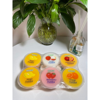Thạch Trái Cây 6 Chén - Cocon Nata de Coco Pudding Assorted 480g [SIÊU NGON][ HOT HOT]