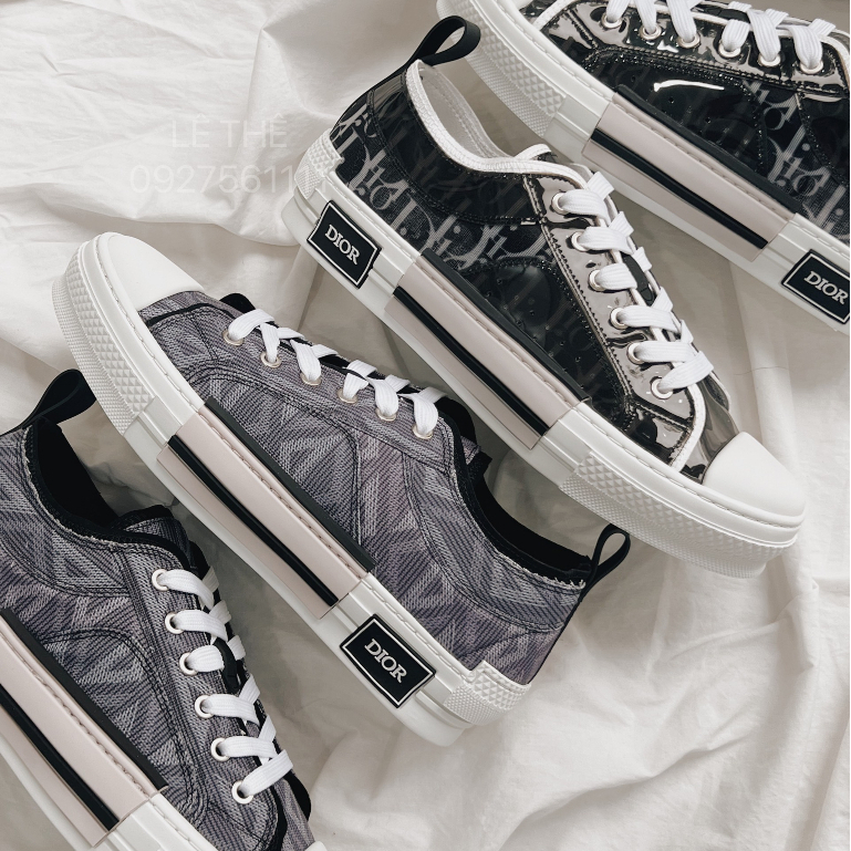 Giày D.ior 21SS B23 Oblique Menswear Lai Au