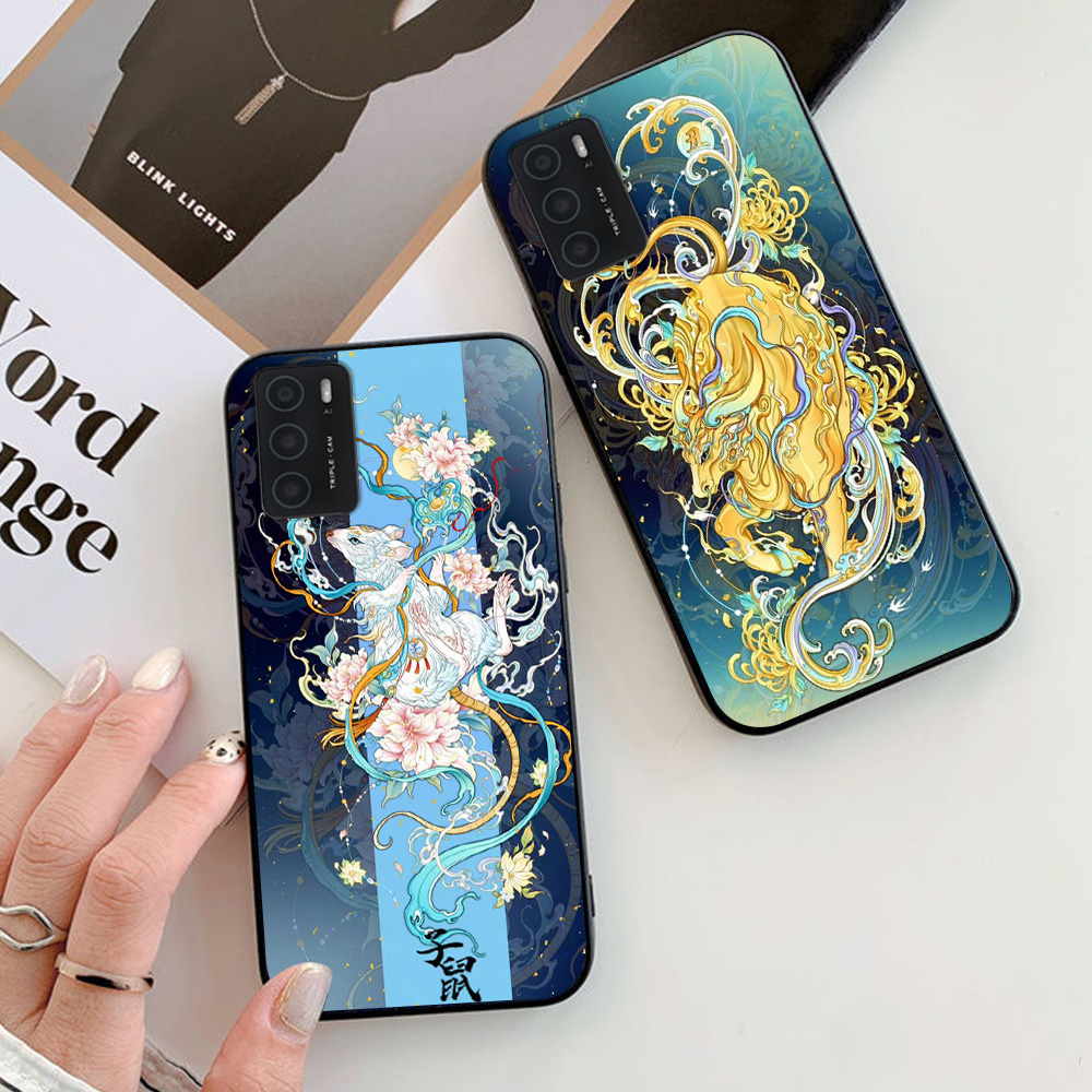 Ốp lưng oppo a16 in hình con giáp tý sửu dần mão thìn tị ngọ mùi