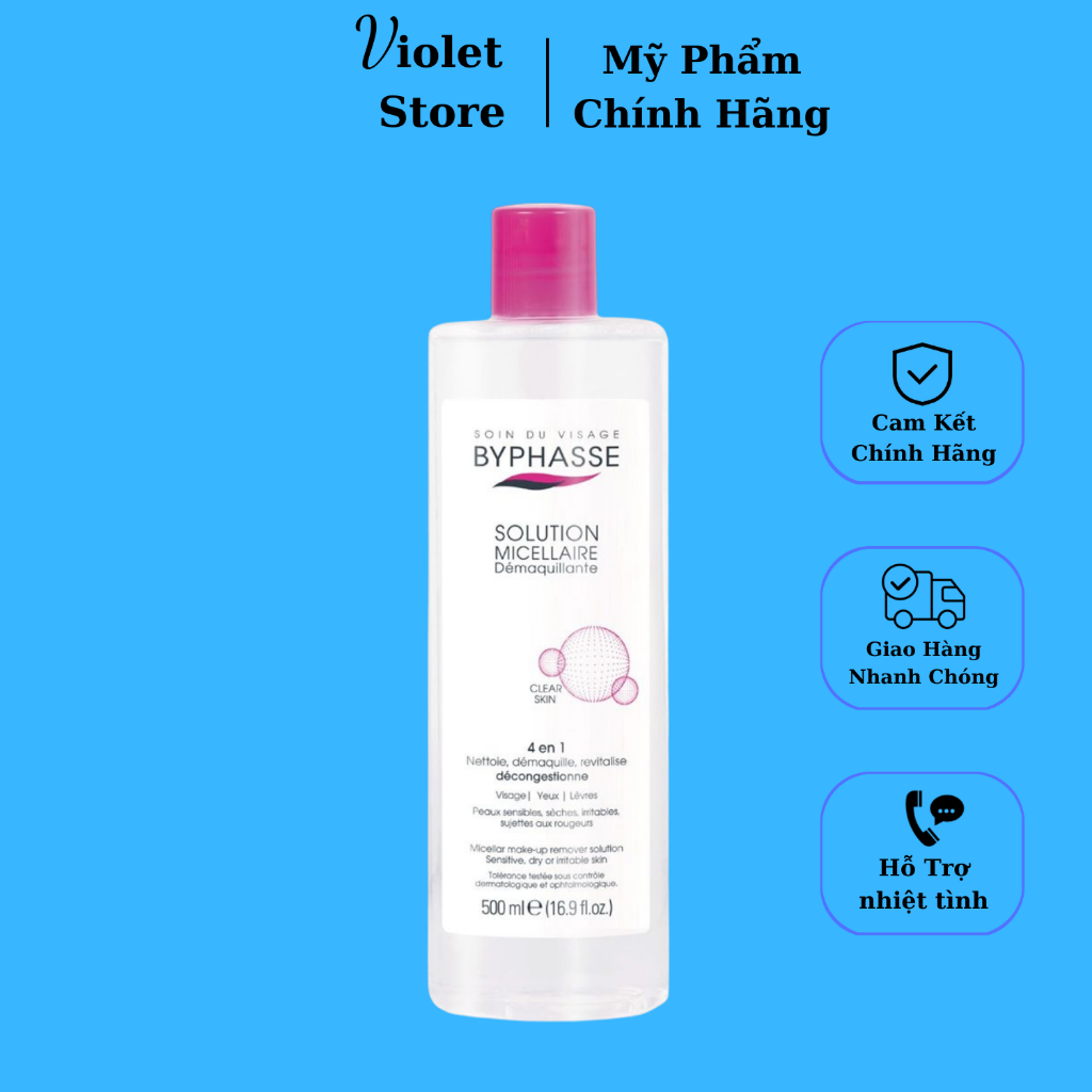 Nước Tẩy Trang Byphasse Solution Micellaire