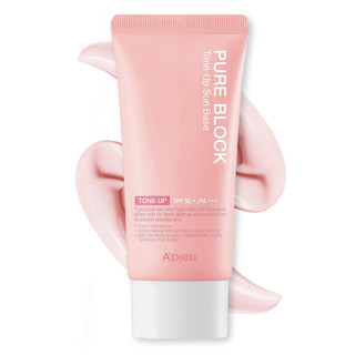 Kem chống nắng nâng tone da a'pieu pure block tone-up sun base spf 50+, pa+++