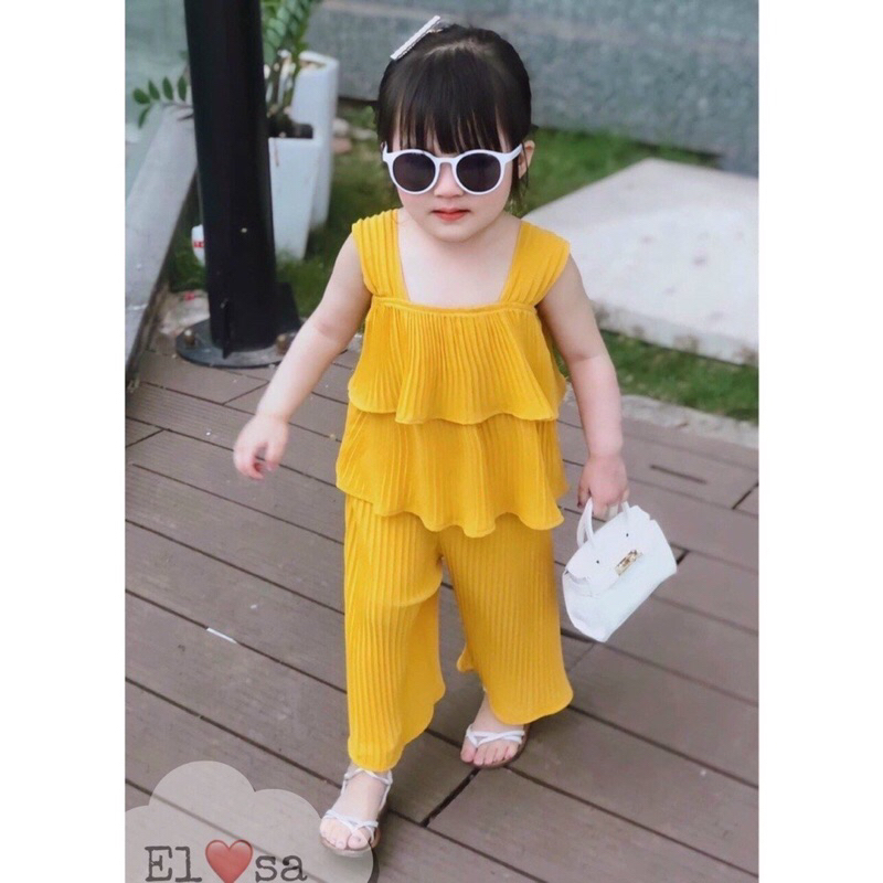Bộ dập ly 2 tầng cho bé gái