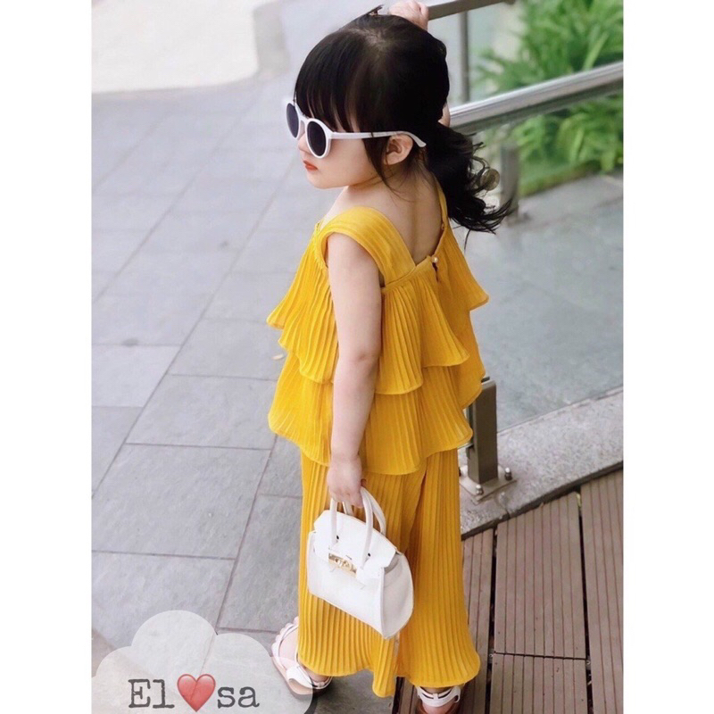 Bộ dập ly 2 tầng cho bé gái