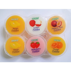 Thạch Trái Cây 6 Chén - Cocon Nata de Coco Pudding Assorted 480g [SIÊU NGON][ HOT HOT]
