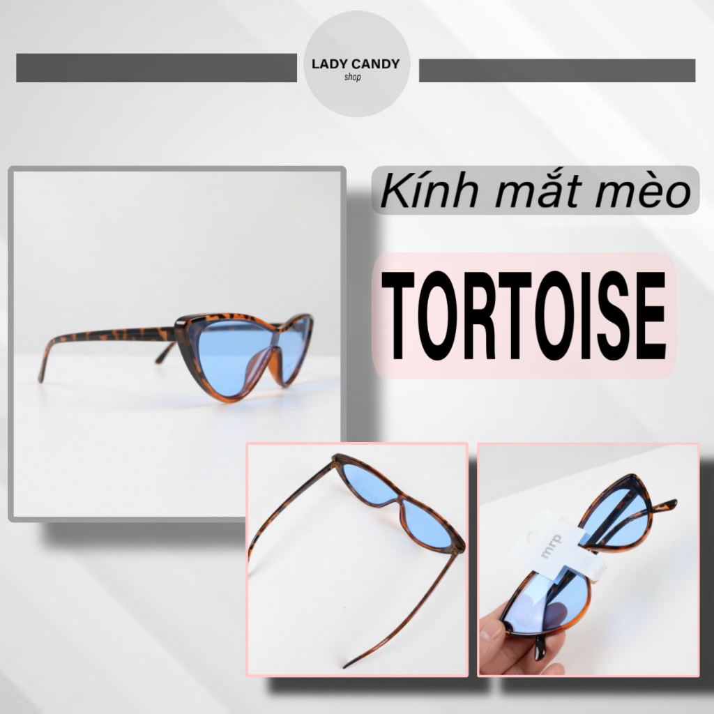Kính Mát Mắt Mèo Chống Tia UV, Kính Thời trang sang trọng dành cho nữ