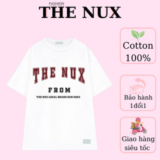 Áo thun THE NUX Pixel Tee Unisex Oversize coton 100% mềm mại in graphic