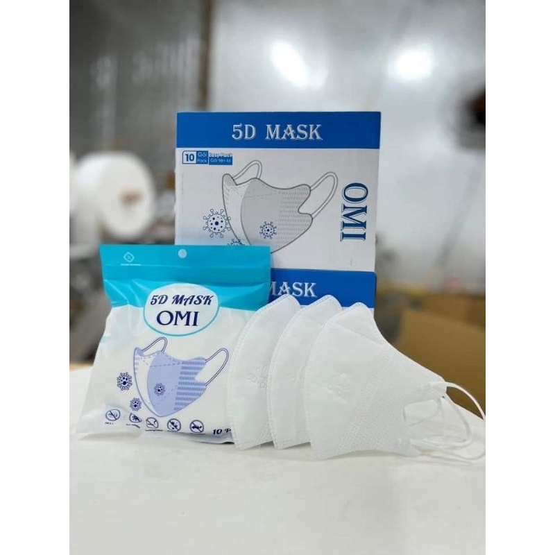 Khẩu trang 5D OMI hộp 100 cái