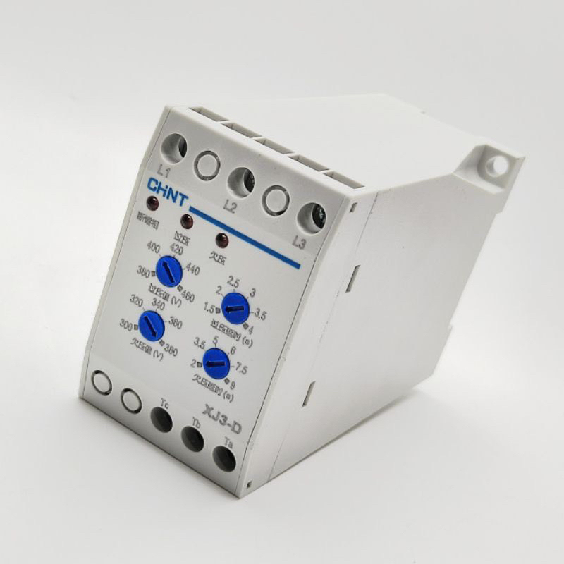 Relay Bảo Vệ Điện Áp 3 Pha CHNT XJ3-D có chỉnh dòng