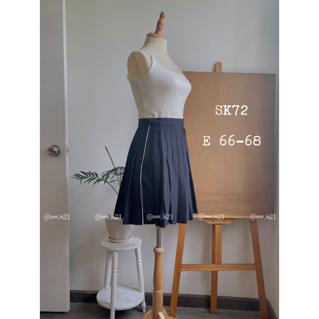 Chân Váy Si Tuyển phong cách học sinh xếp ly Nhật Vitage Siêu đẹp - Trend - 2HAND - Độ mới cao - Y2k, Gen Z, Goth