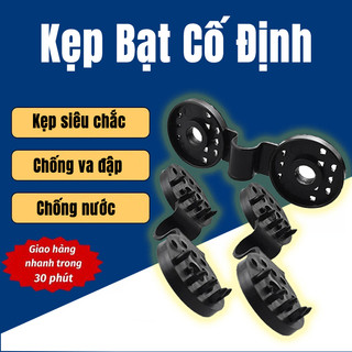 Kẹp cố định bạt che nắng Thông Smart Cố định các loại lưới che nắng, bạt che, bạt phủ màu đen, Nhựa PE chống va đập