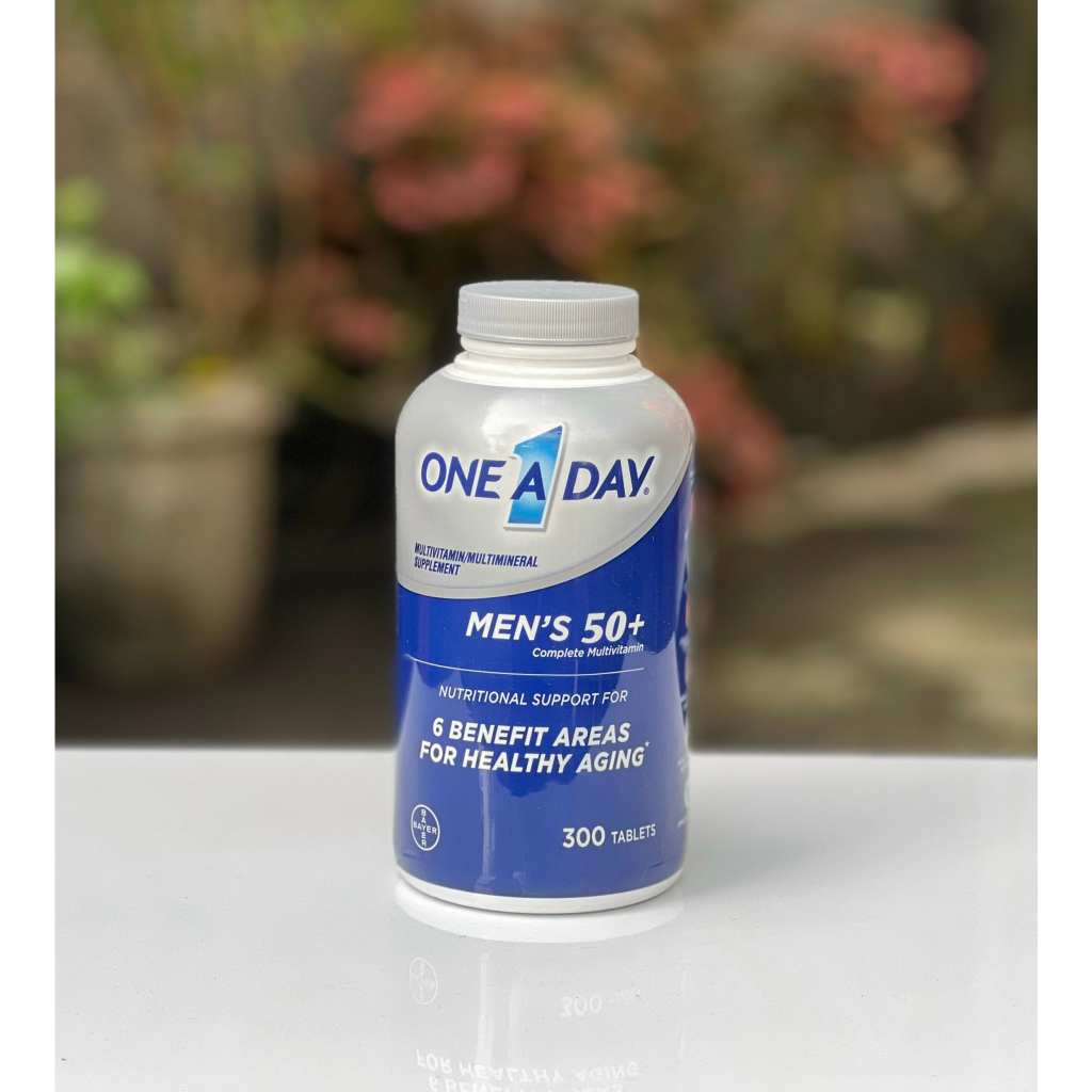 Viên uống bổ sung vitamins One a day men’s 50+ trên 50 tuổi 300 viên