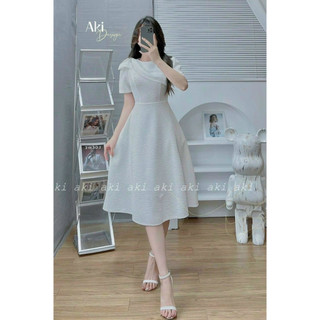 Đầm xòe dài siêu xinh có kèm phụ kiện y như hình - 85305