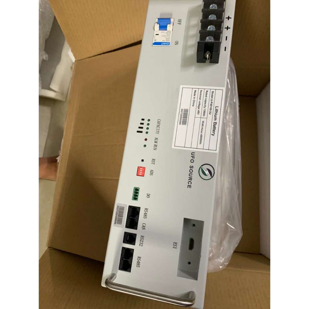 Pin lưu trữ Lithium UFO 48V-100Ah