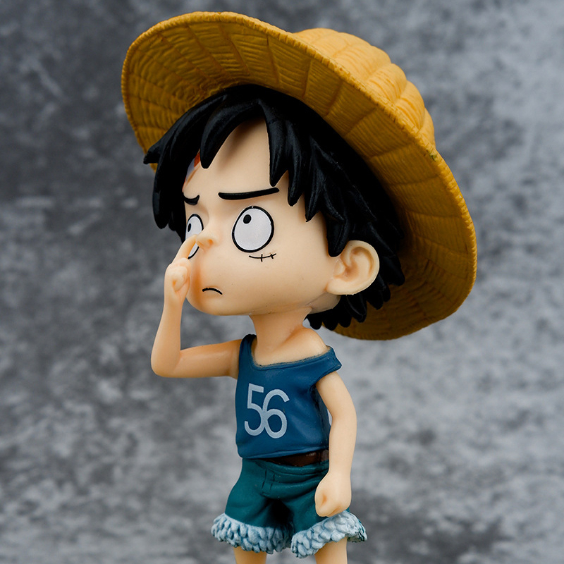 Mô hình Monkey D Luffy ngoáy mũi cực kì đáng yêu