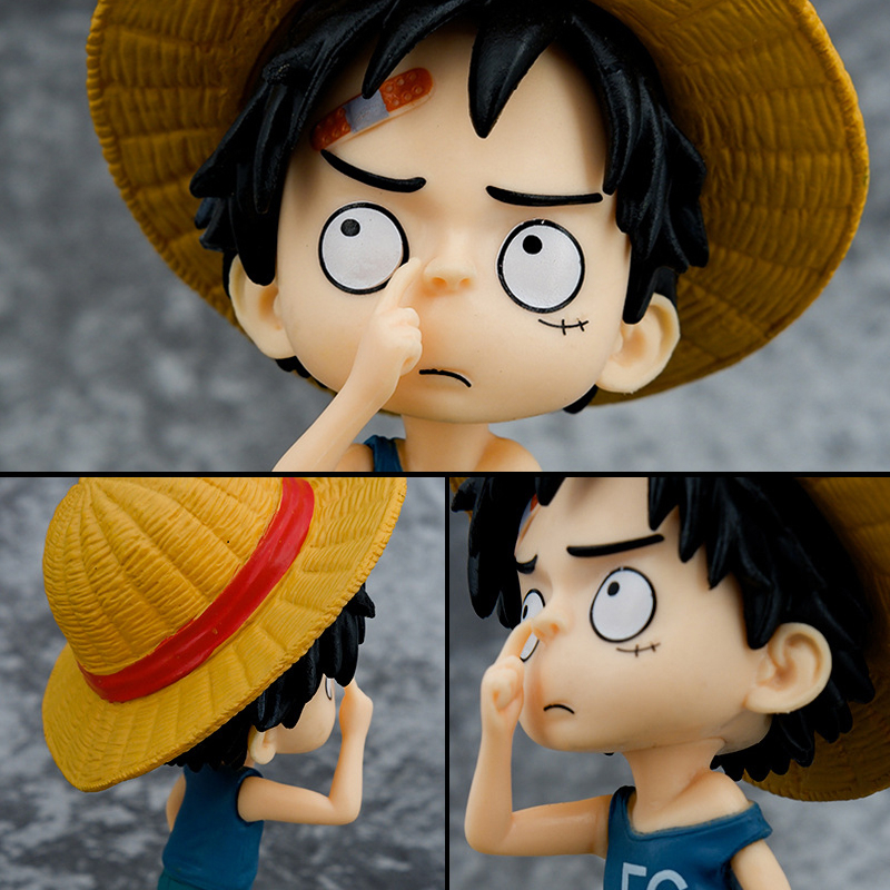 Mô hình Monkey D Luffy ngoáy mũi cực kì đáng yêu