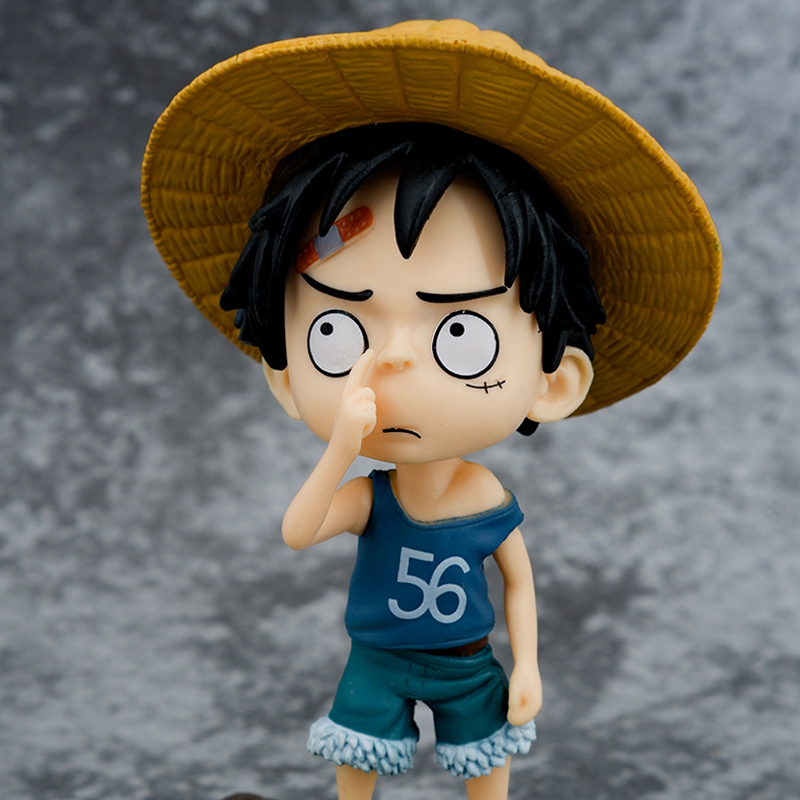 Mô hình Monkey D Luffy ngoáy mũi cực kì đáng yêu