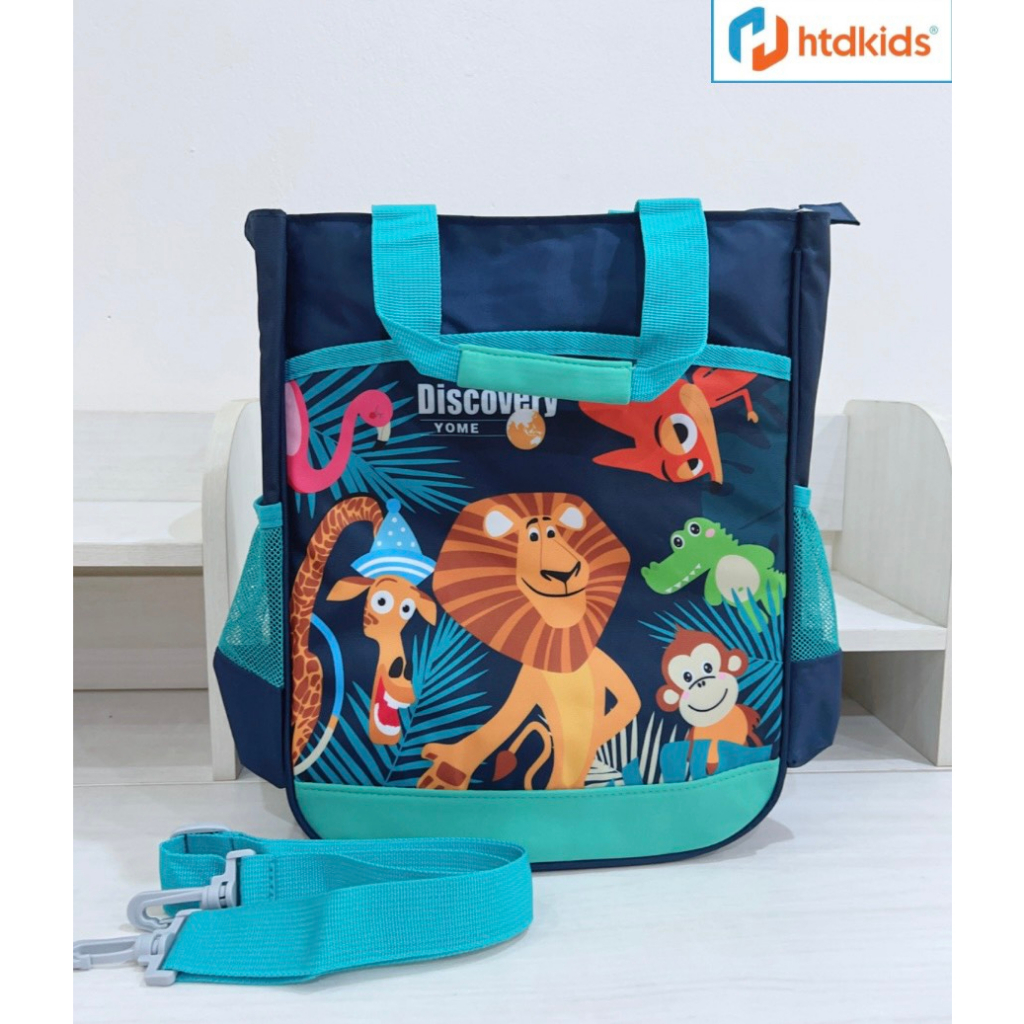 Túi học thêm xinh xắn siêu nhẹ chống nước đa năng cho bé