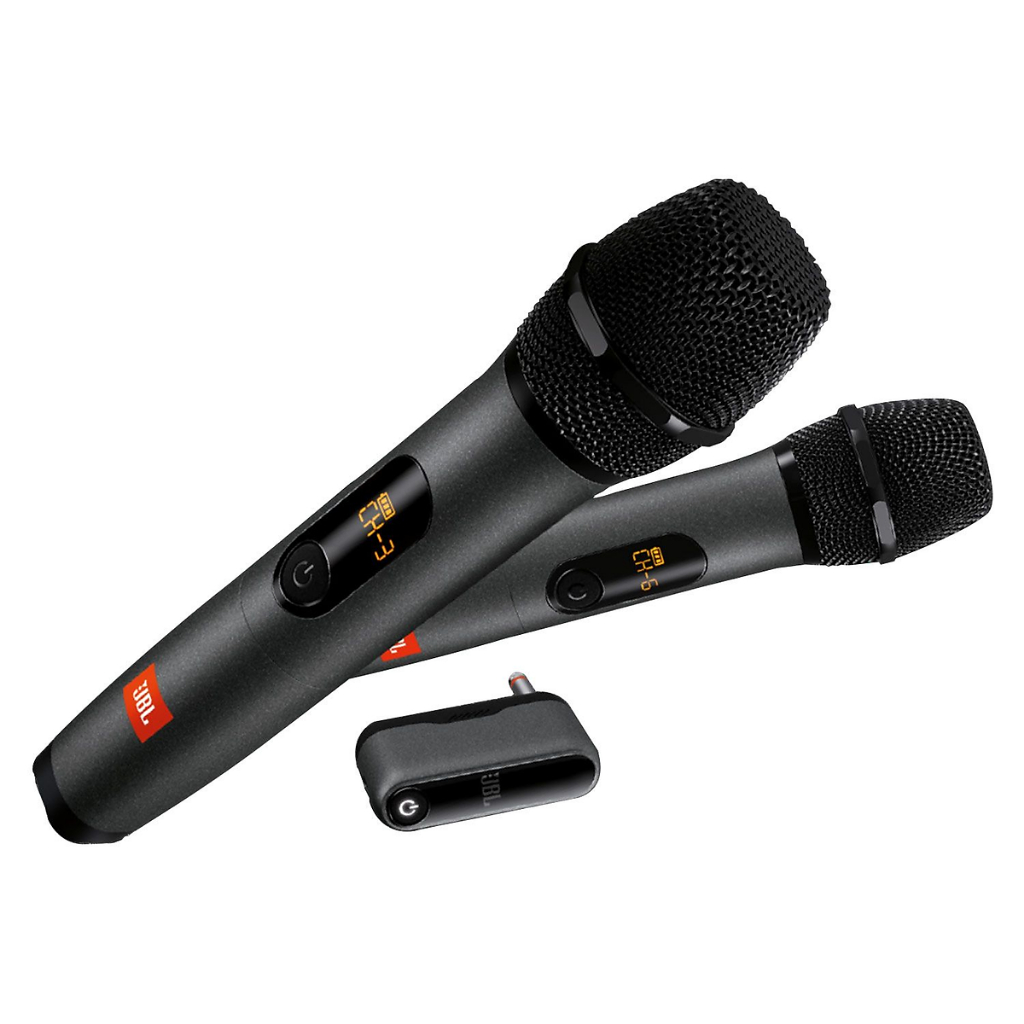 Micro Không Dây Karaoke JBL WIRELESS - Hàng Chính hãng PGI - Chống Hú Tốt, Hát Nhẹ, Sóng Mạnh, Âm Thanh Cực Hay