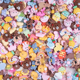 Sticker 3d charm gắn trang trí bình nước hộp bút các loại