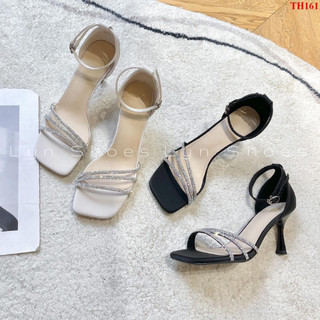 Giày cao gót sandal quai đá mảnh 5p