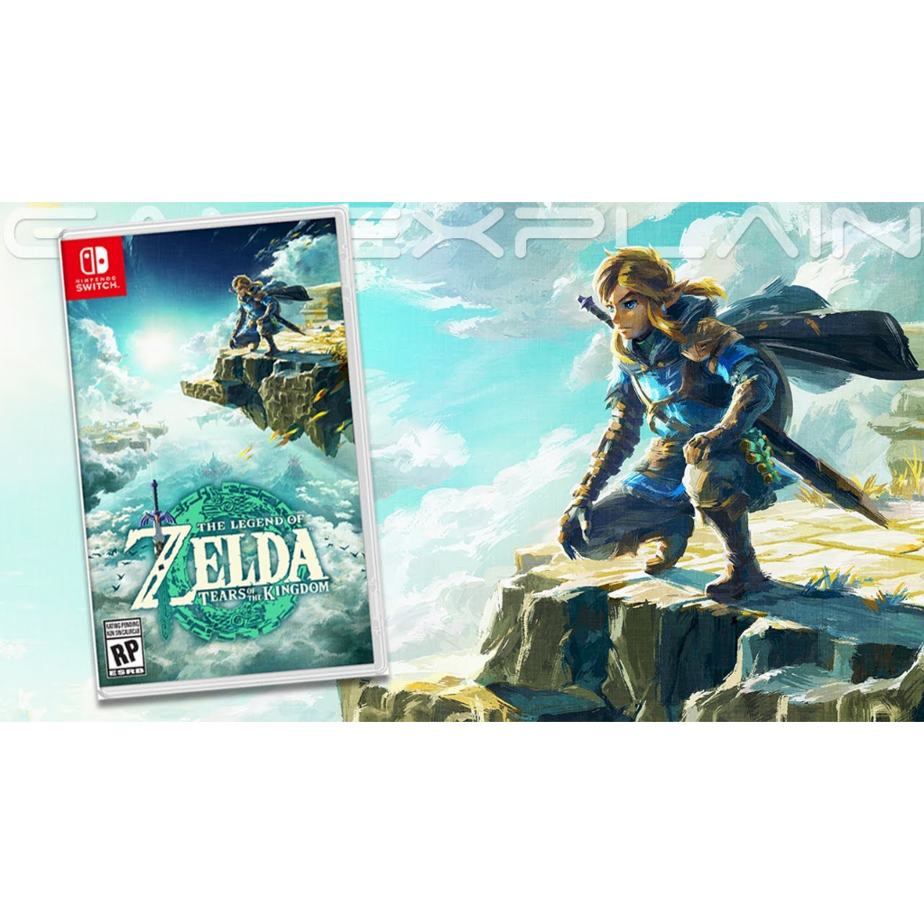 Game The legend of Zelda:Tears of the kingdom Cho Máy Nintendo Switch