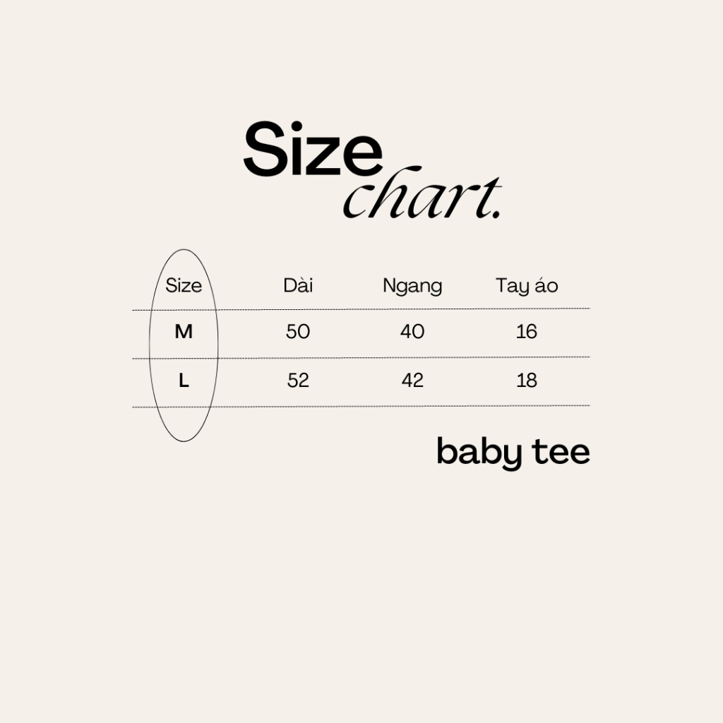 ÁO THUN BABY TEE BASIC 100% cotton