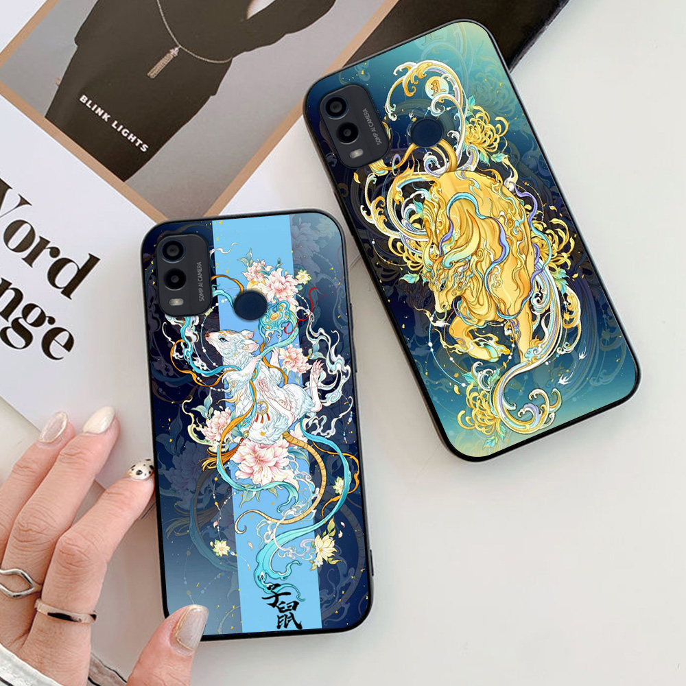 Ốp lưng nokia c21 plus / nokia g11 plus / nokia c31 in hình con giáp tý sửu dần mão thìn tị ngọ mùi
