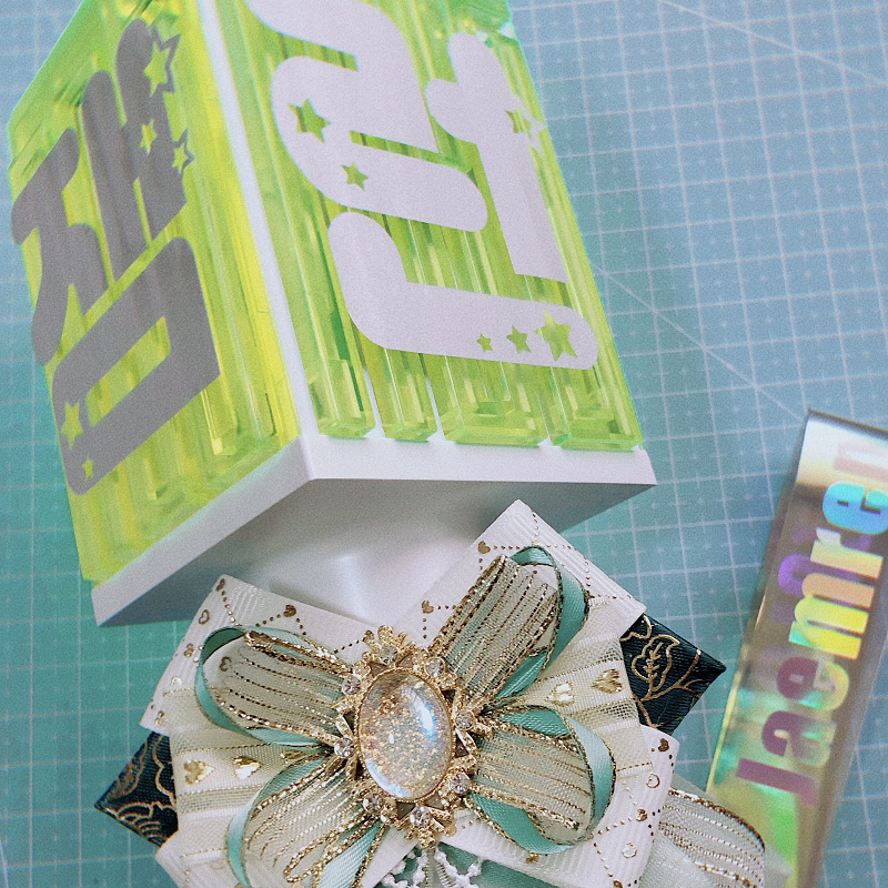 Hình dán lightstick NCT DREAM phản quang dạng chữ