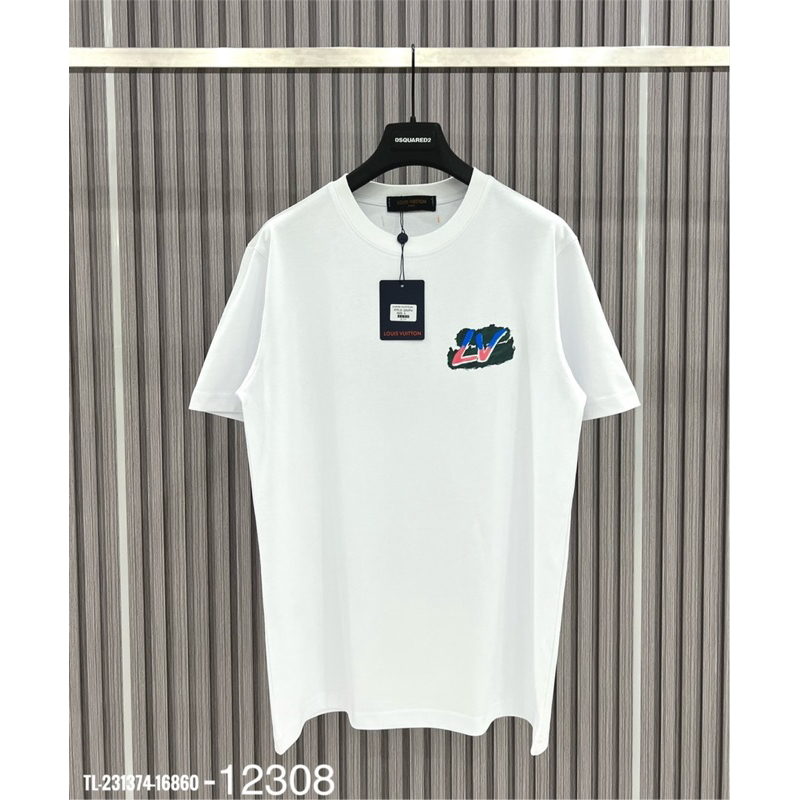 Áo Phông Nam Cotton In Logo 2 Mặt Thiết Kế Trẻ Đẹp Mới Nhất