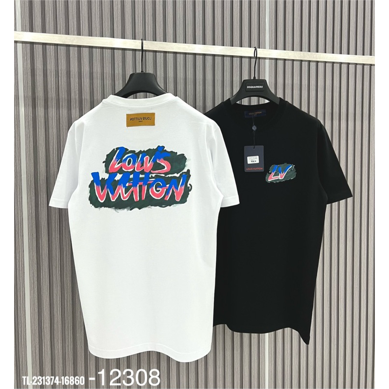 Áo Phông Nam Cotton In Logo 2 Mặt Thiết Kế Trẻ Đẹp Mới Nhất