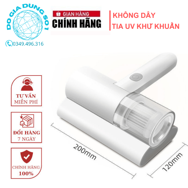 Máy hút bụi cầm tay không dây đa năng,có tia UV khử khuẩn hút ẩm không khí chăn ga Sofa