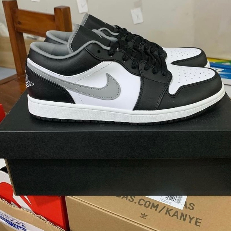 Giày AIR JORDAN 1 LOW GREY SMOCK V3 | Bản cao cấp
