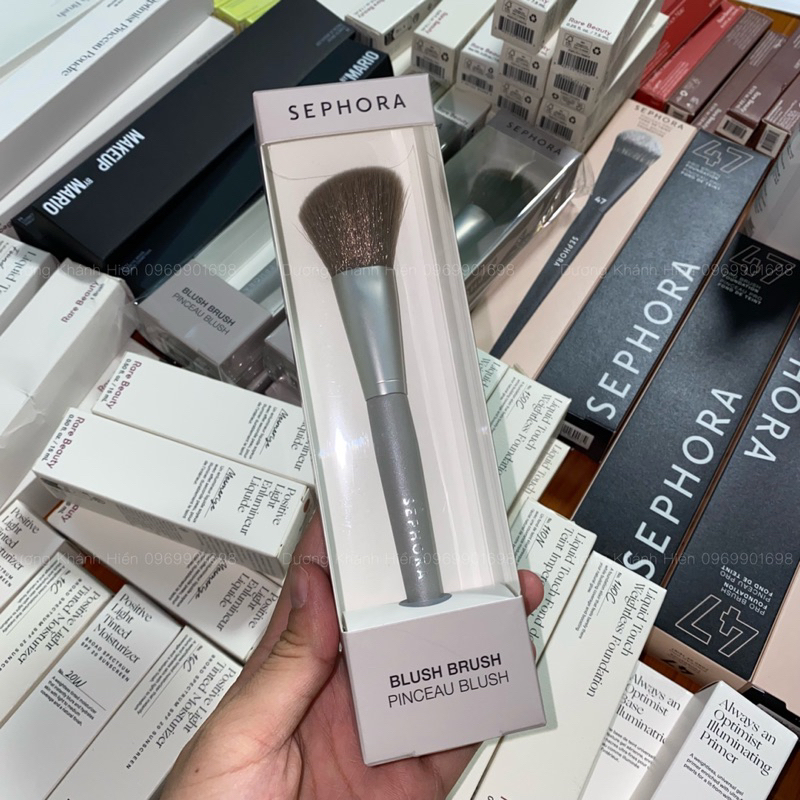 Cọ khối + phấn má Sephora Authentic 100%