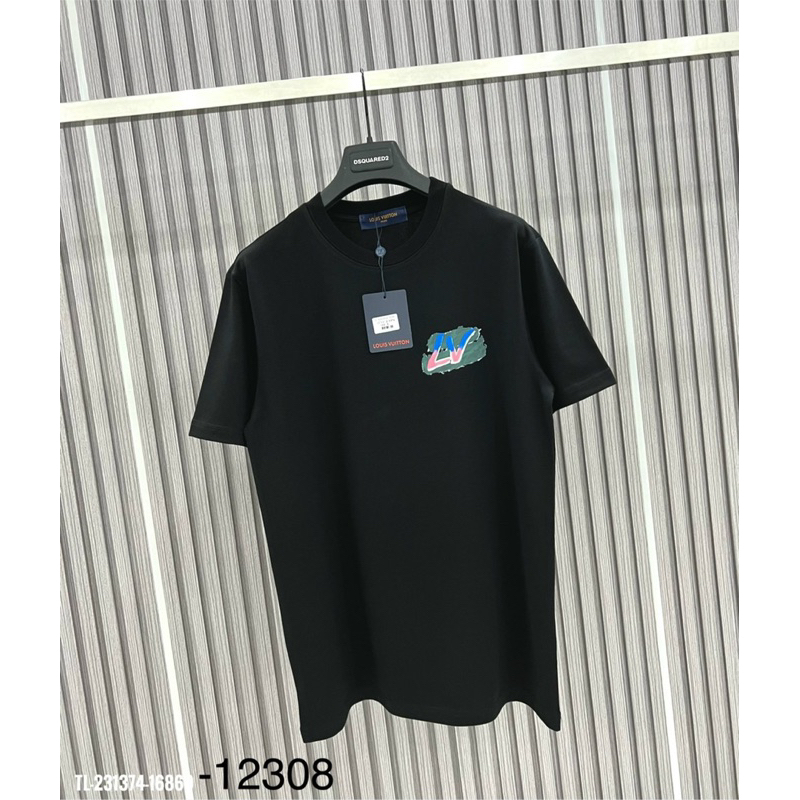 Áo Phông Nam Cotton In Logo 2 Mặt Thiết Kế Trẻ Đẹp Mới Nhất