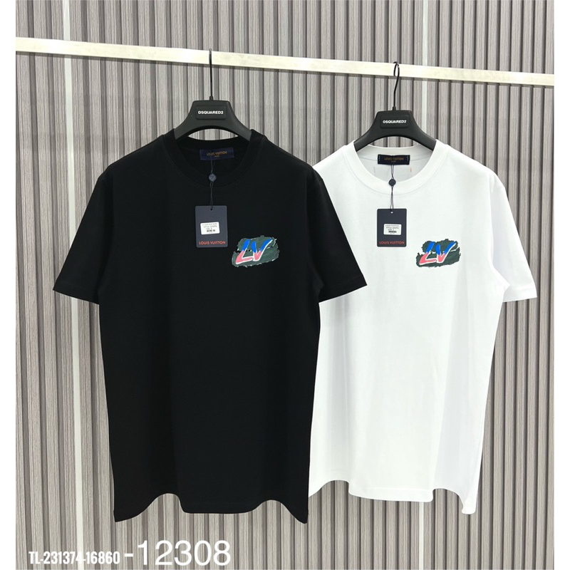 Áo Phông Nam Cotton In Logo 2 Mặt Thiết Kế Trẻ Đẹp Mới Nhất