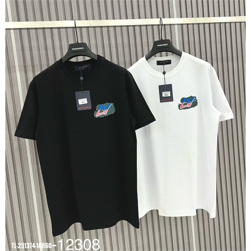 Áo Phông Nam Cotton In Logo 2 Mặt Thiết Kế Trẻ Đẹp Mới Nhất