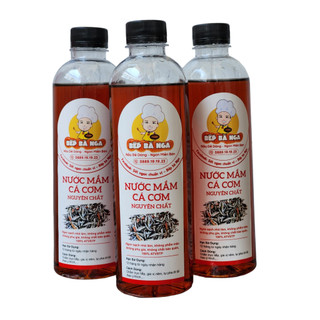 Mắm cá cơm nguyên chất Bếp Bà Nga, mắm nhĩ, đặc sản Nha Trang, gia vị loại ngon
