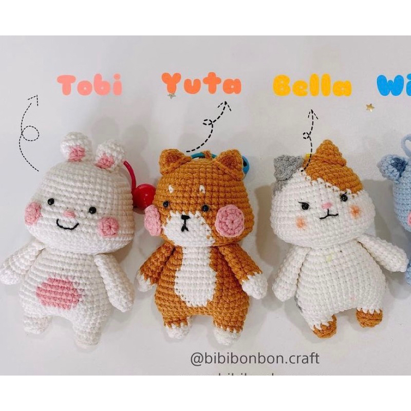 Móc khoá tonton friends handmade