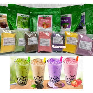 Bột pha trà sữa BKB các vị loại 100g (Tách túi 1kg)