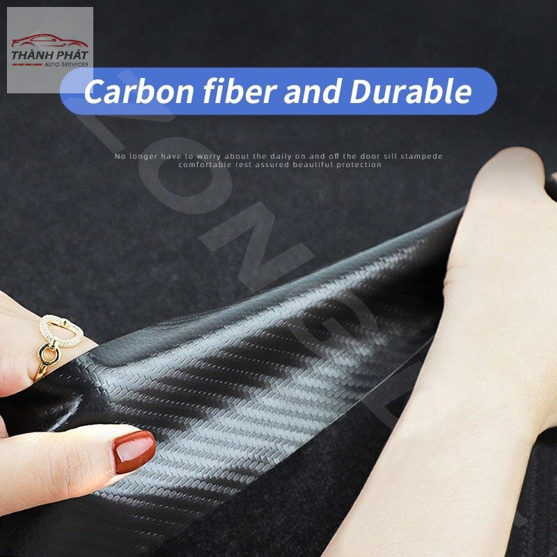 Decal Carbon Dán Bảo Vệ Bậc Cửa Lên Xuống Và Cốp Xe HONDA CRV, CITY, CIVIC, BRIO, ACCORD, HR-V, JAZZ,...