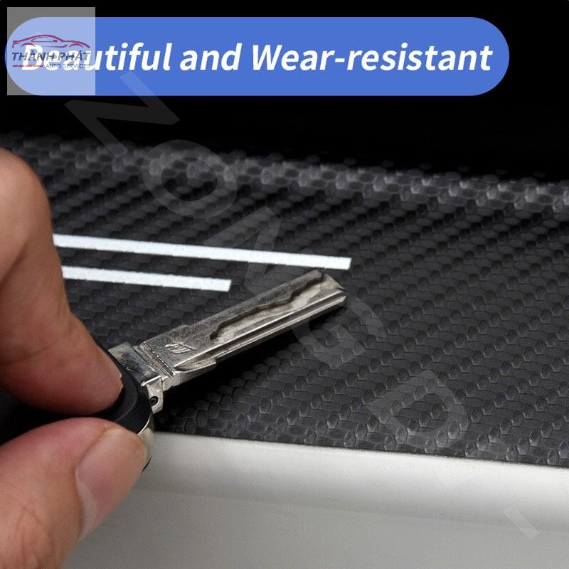 Decal Carbon Dán Bảo Vệ Bậc Cửa Lên Xuống Và Cốp Xe HONDA CRV, CITY, CIVIC, BRIO, ACCORD, HR-V, JAZZ,...