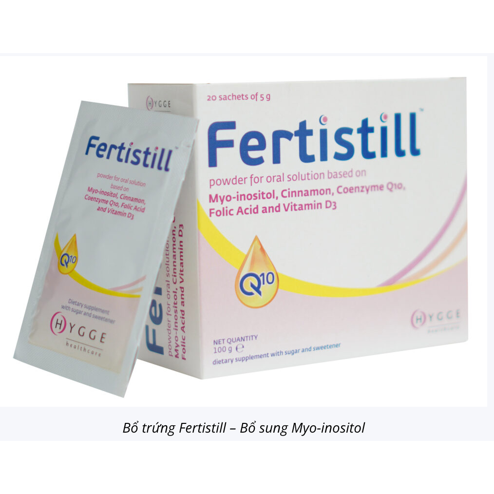 Fertistill - Bổ trứng, Tăng khả năng thụ thai, điều hoà kinh nguyệt, Đa nang buồng trứng [ CHÍNH HÃNG ]