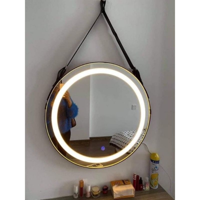 GƯƠNG TRÒN KÍCH CHỠ 60 CM TREO TƯỜNG  KIỂU DÁNG SANG TRỌNG